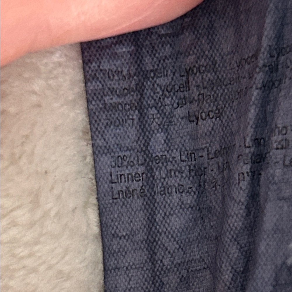 NEUW Steel Blue Linen Blend Casual Button-Down Shirt. Size small. - Picture 14 of 15